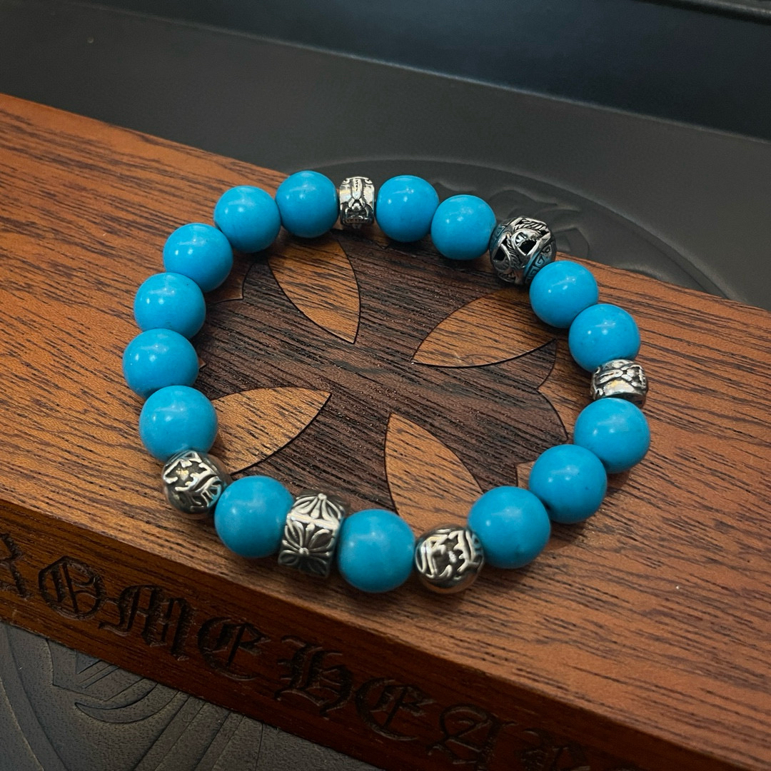 クロムハーツ「Chrome Hearts」ブレスレット - ヴィンテージ＆ロックテイスト ペア用