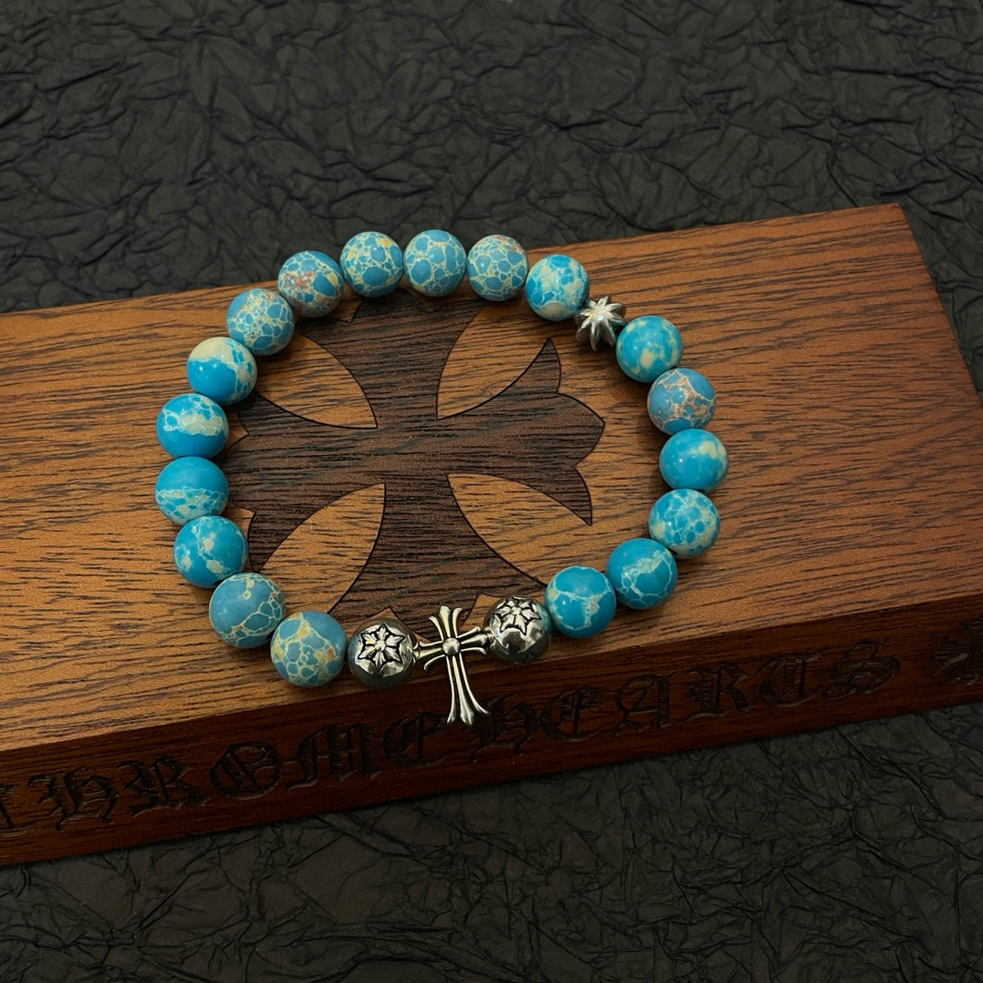 クロムハーツ「Chrome Hearts」ブレスレット - ヴィンテージ＆ロックテイスト ペア用