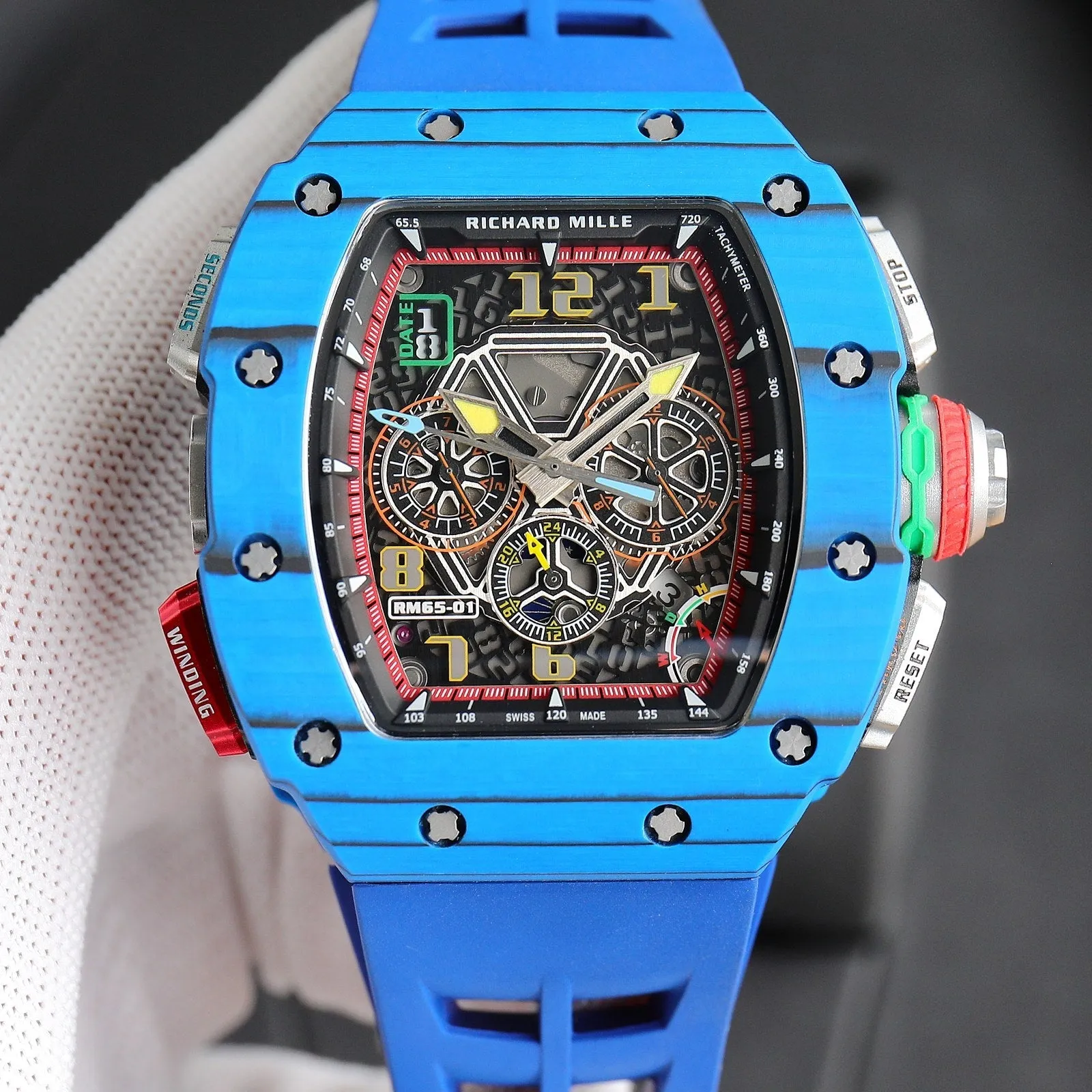 リシャール ミル「Richard Mille」 RM 65-01 スプリットセコンド クロノグラフ メンズウォッチ