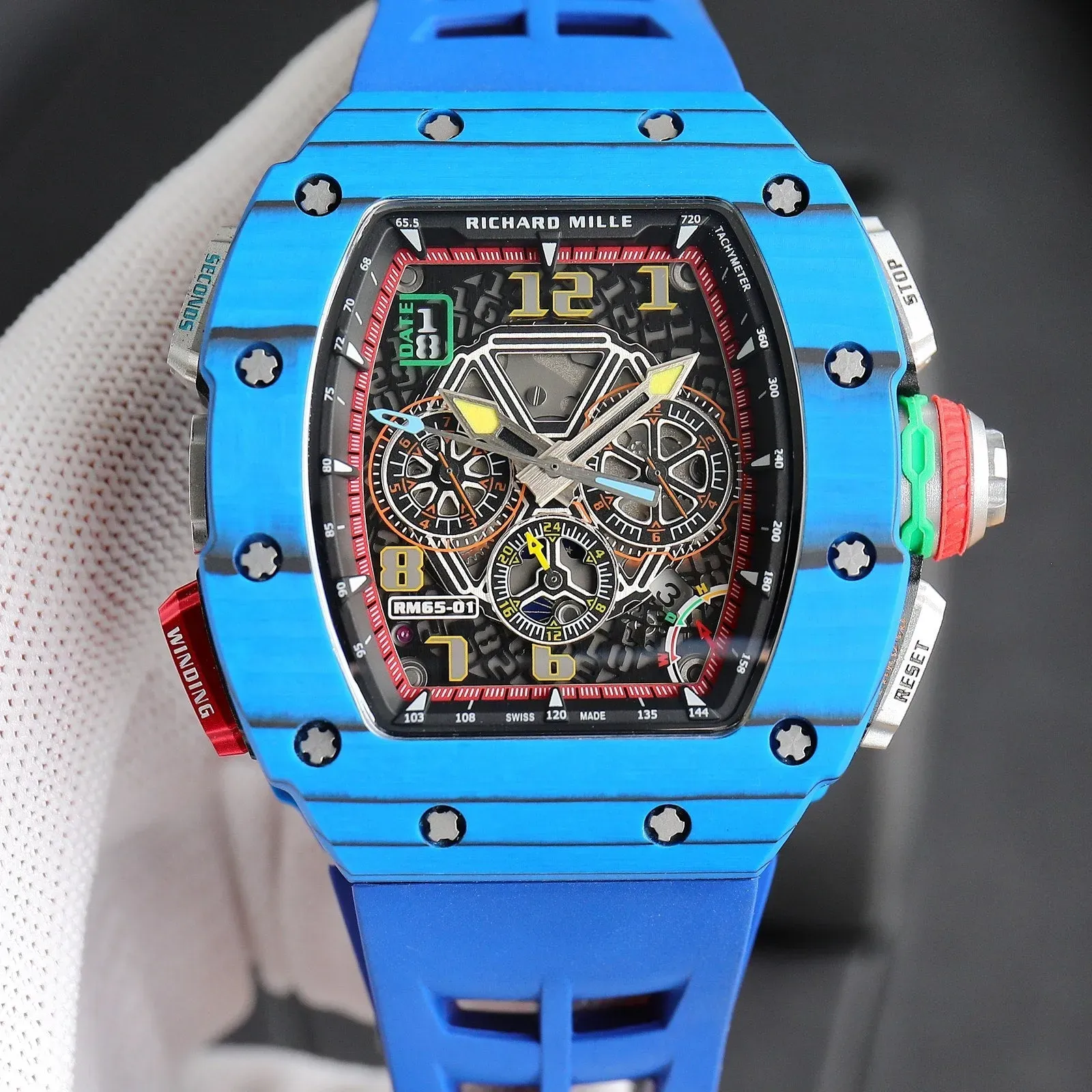 リシャール ミル「Richard Mille」 RM 65-01 スプリットセコンド クロノグラフ メンズウォッチ