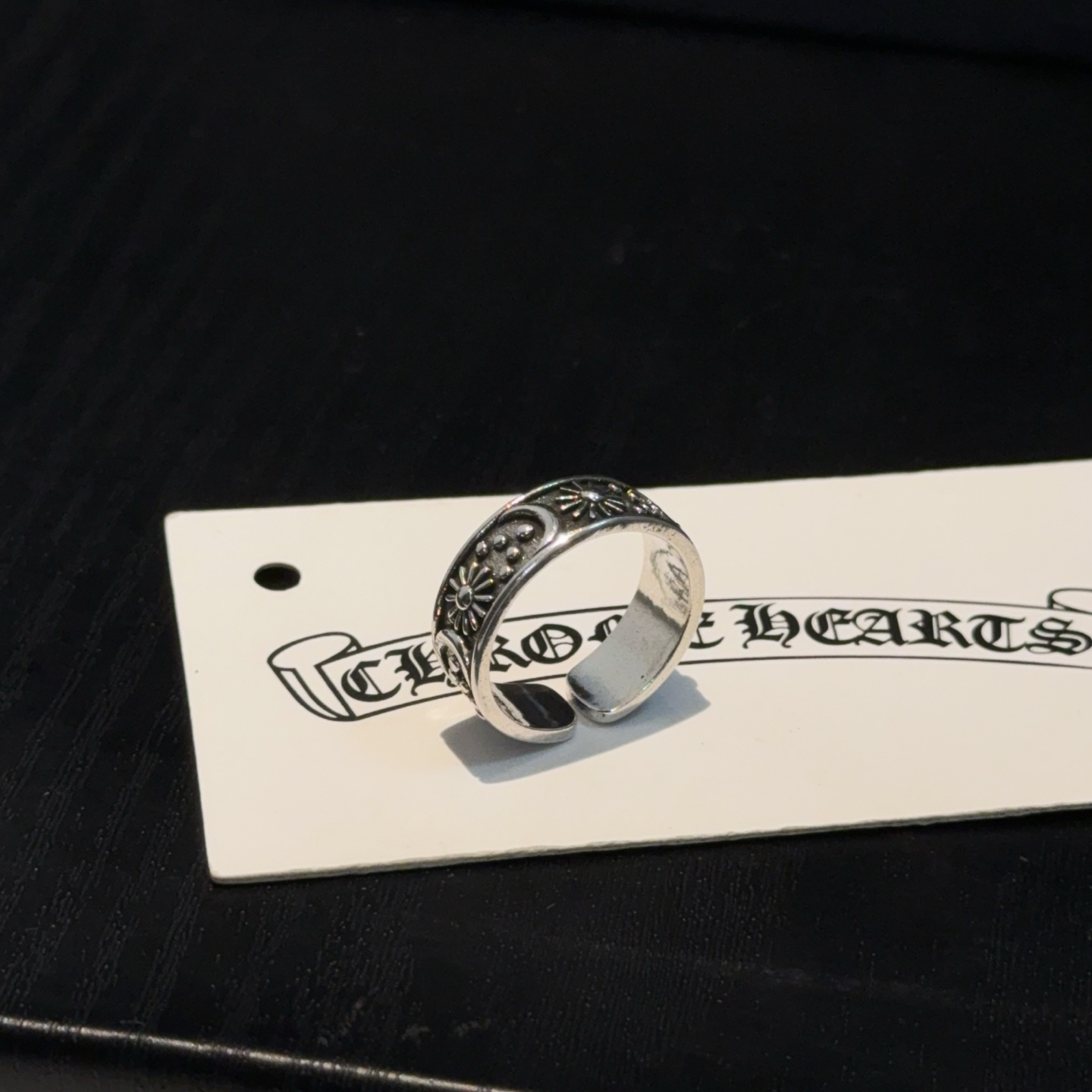 クロムハーツ「Chrome Hearts」クラシックヴィンテージ＆モダンリング - サイズ調整可能