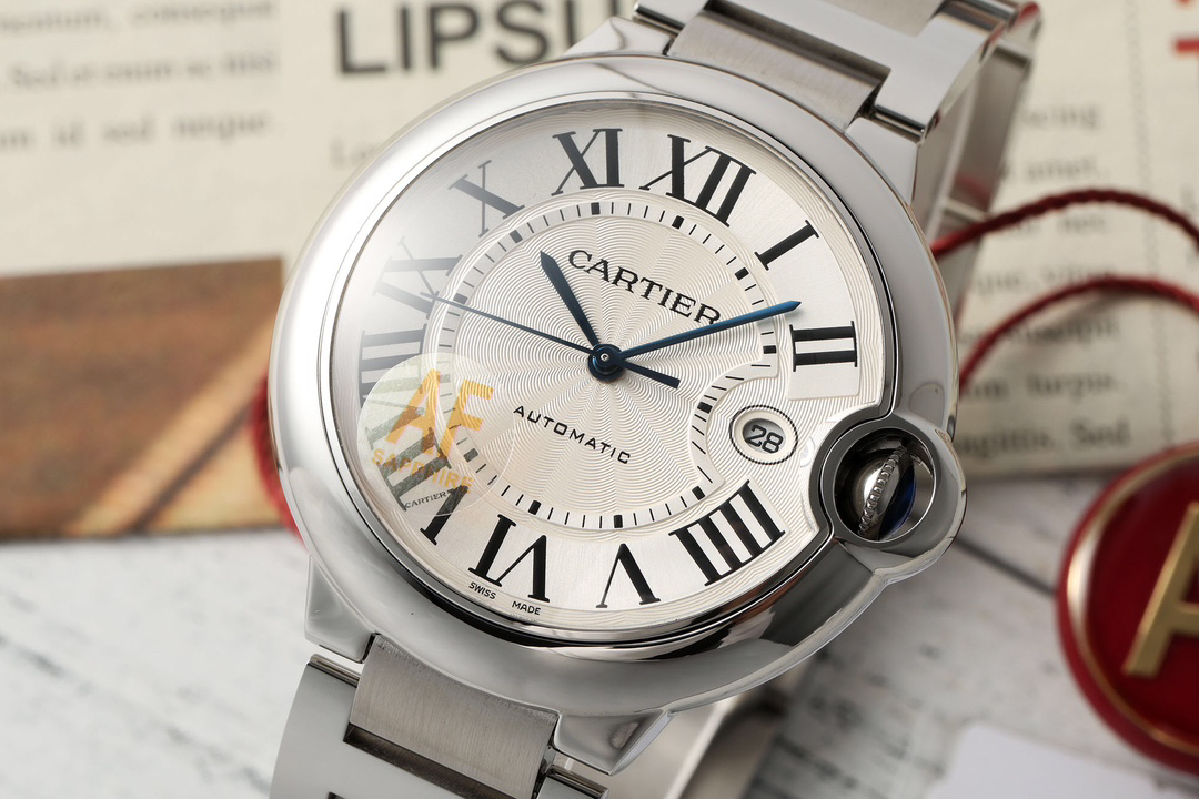 カルティエ［Cartier］バロン ブルー ドゥ 自動巻き腕時計 33mm