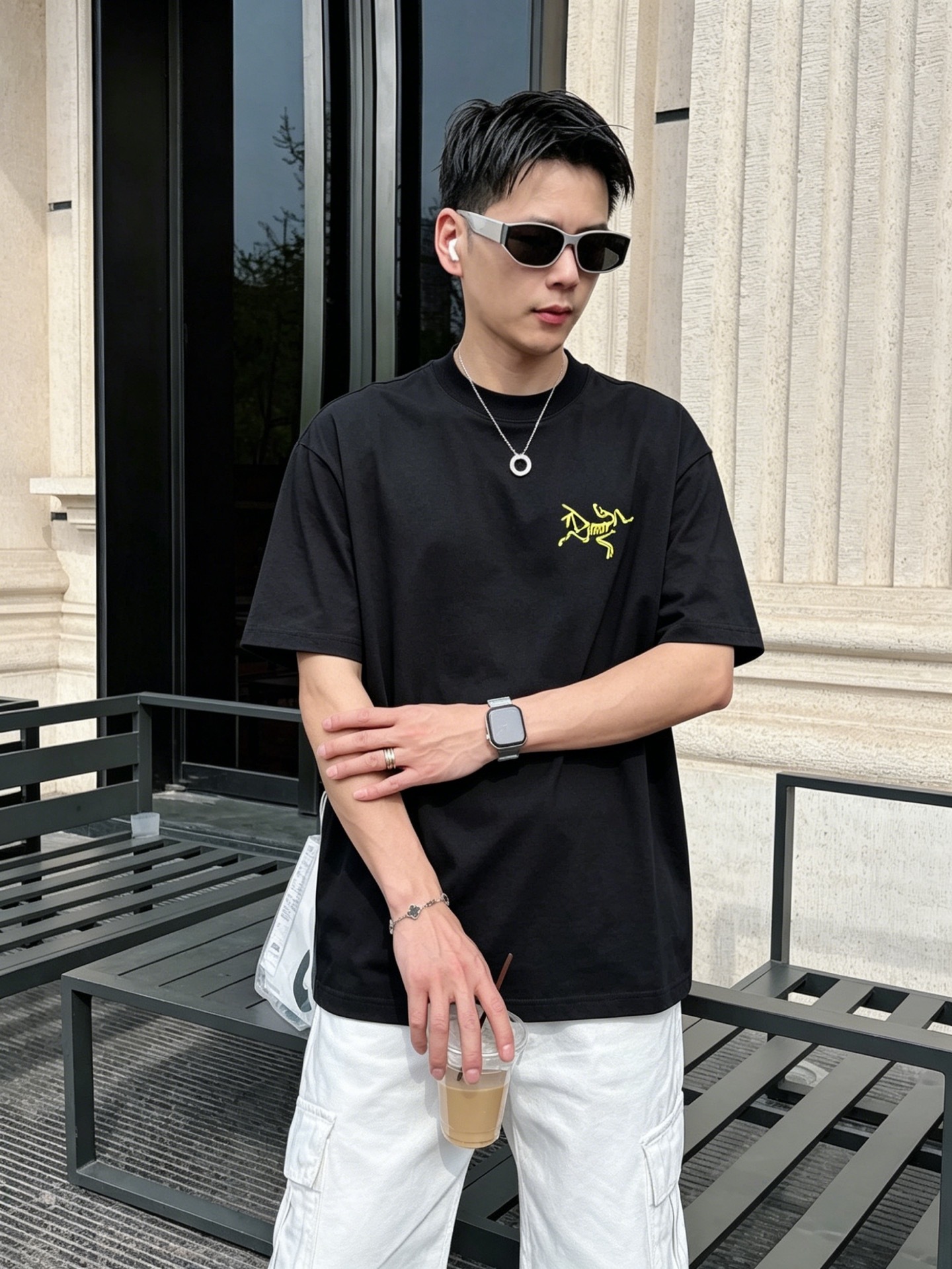 アークテリクス「ARC'TERYX」ロゴプリントTシャツ / ショートスリーブ クルーネック