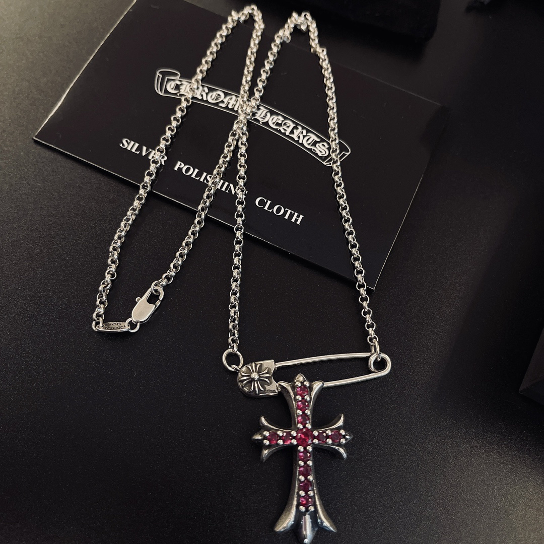 クロムハーツ「Chrome Hearts」シンプルペンダントネックレス - ユニセックス