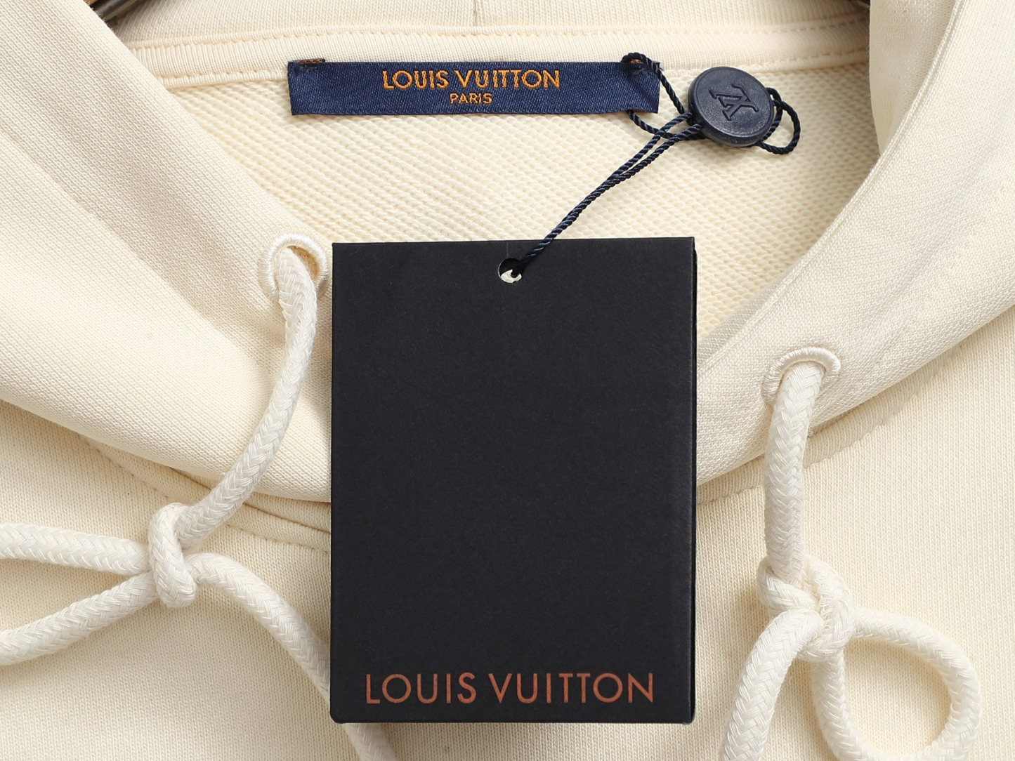 ルイ・ヴィトン「Louis Vuitton」フード付きコットンパーカー(ユニセックス)
