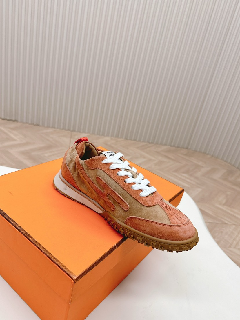 エルメス「Hermès」エルメス ガニーシューズ / レザースニーカー