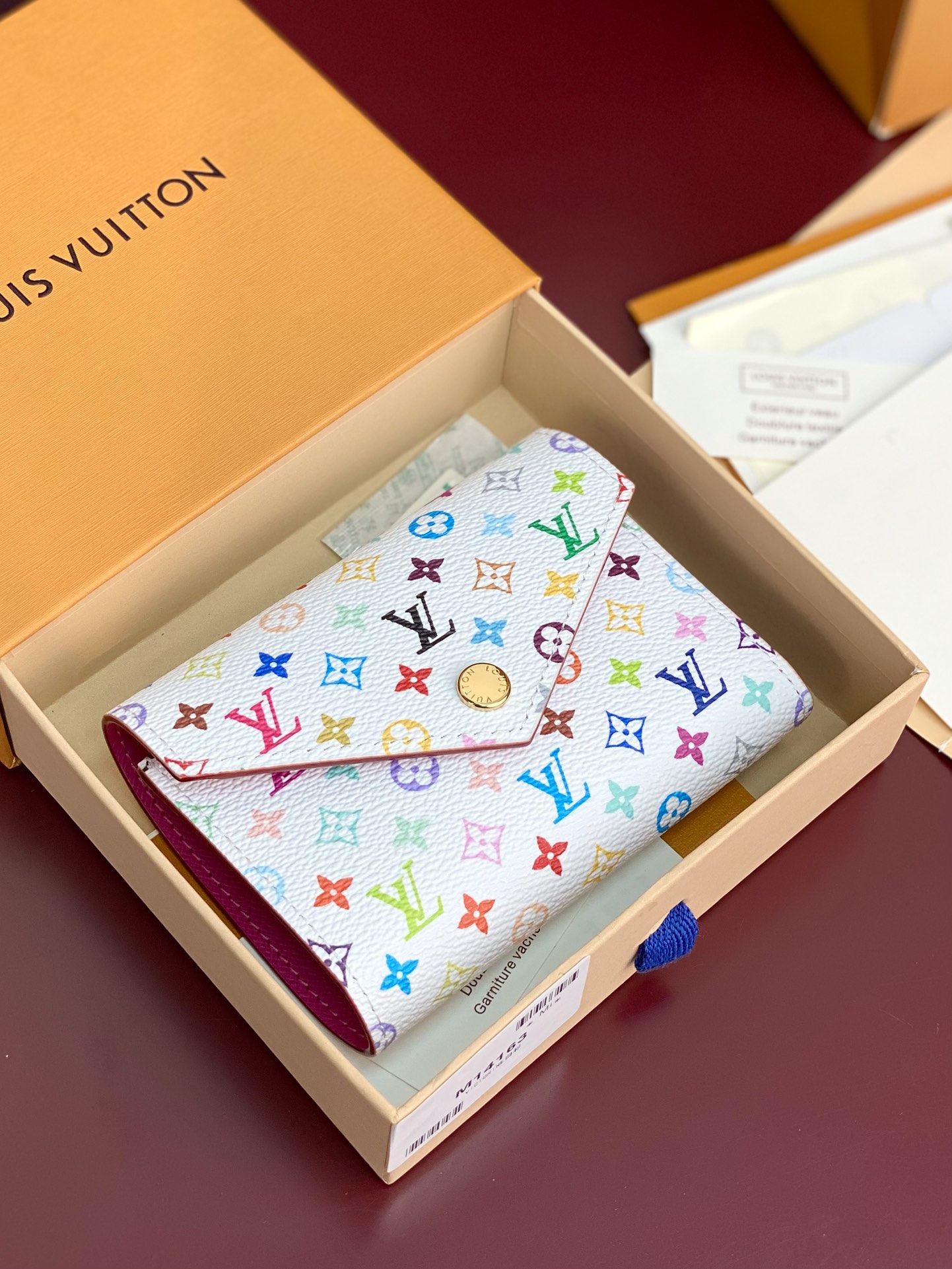 ルイ・ヴィトン「Louis Vuitton」LV × TM ポルトフォイユ･ヴィクトリーヌ