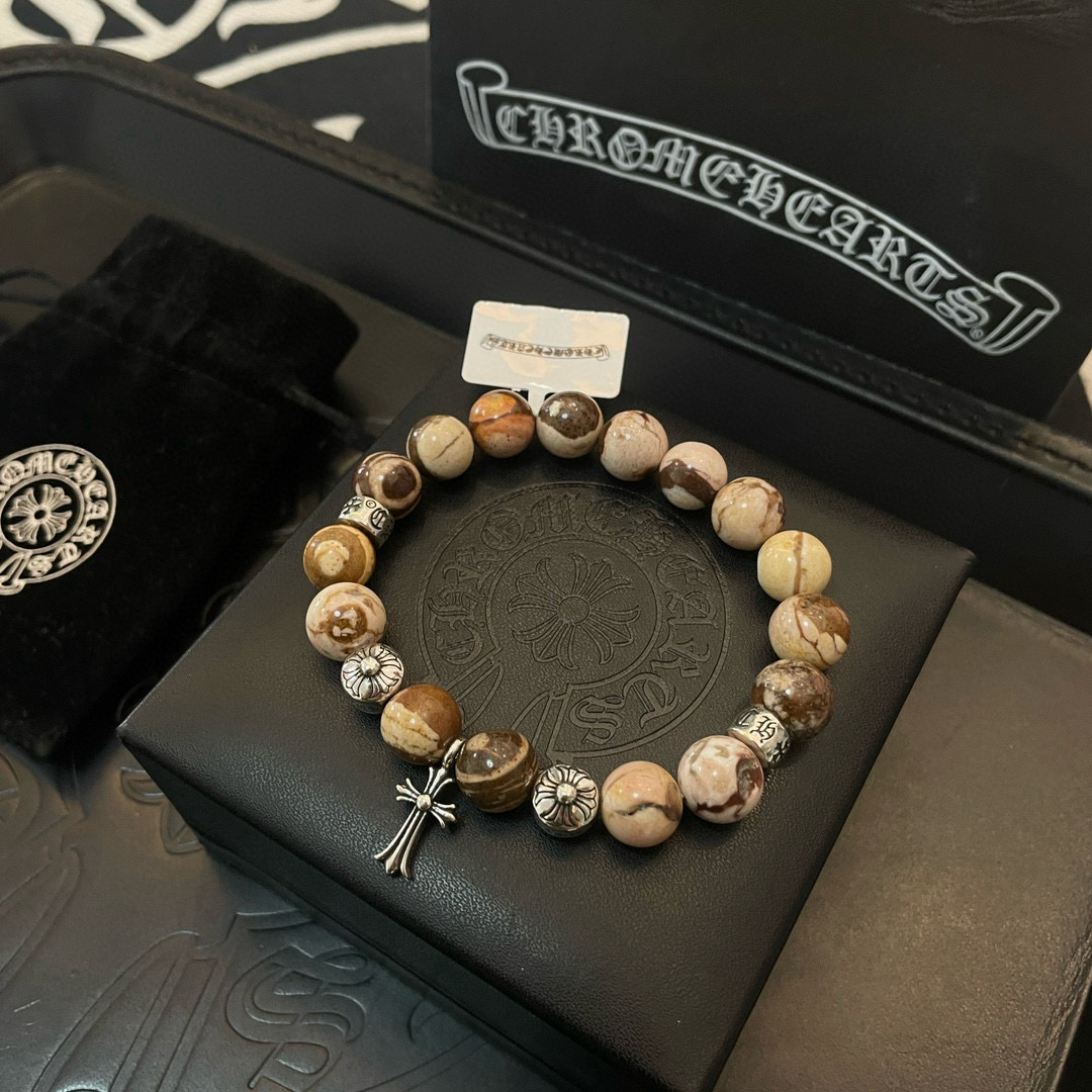 クロムハーツ「Chrome Hearts」ブレスレット - ヴィンテージ＆ロックテイスト ペア用