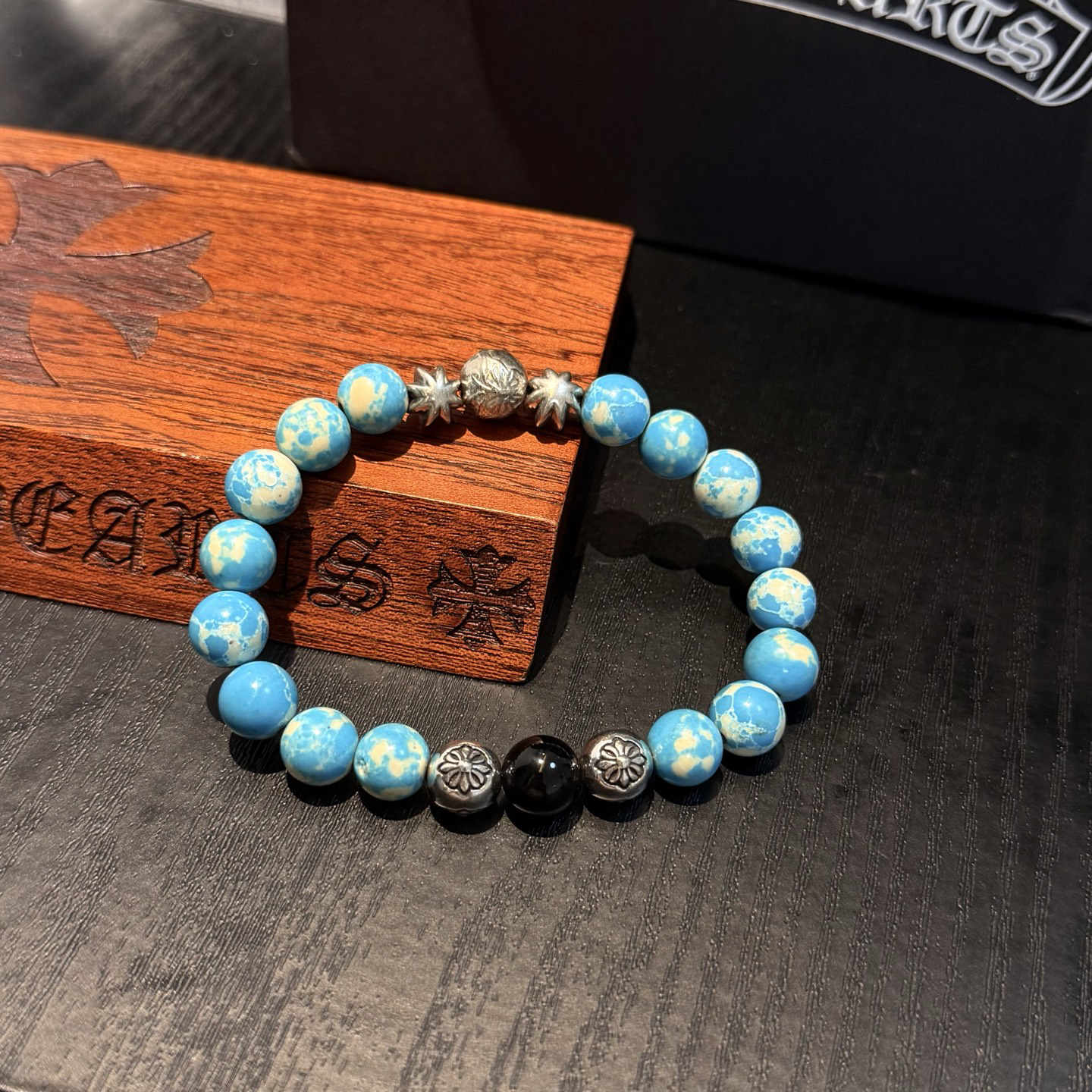 クロムハーツ「Chrome Hearts」ブレスレット - ヴィンテージ＆ロックテイスト ペア用