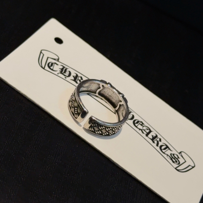 クロムハーツ「Chrome Hearts」クラシックヴィンテージ＆モダンリング - フリーサイズ