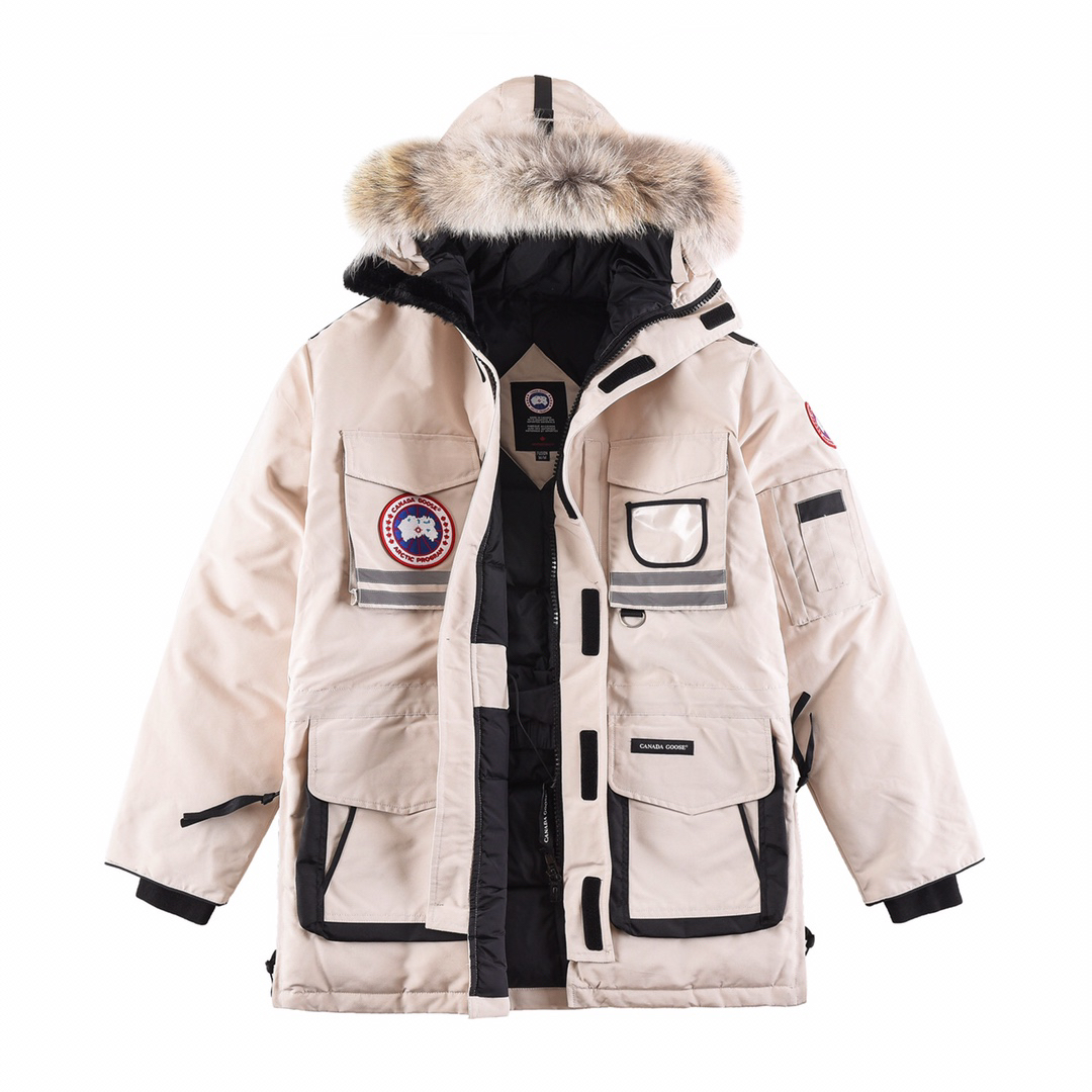 カナダグース「Canada Goose」秋冬フード付きダウンジャケット