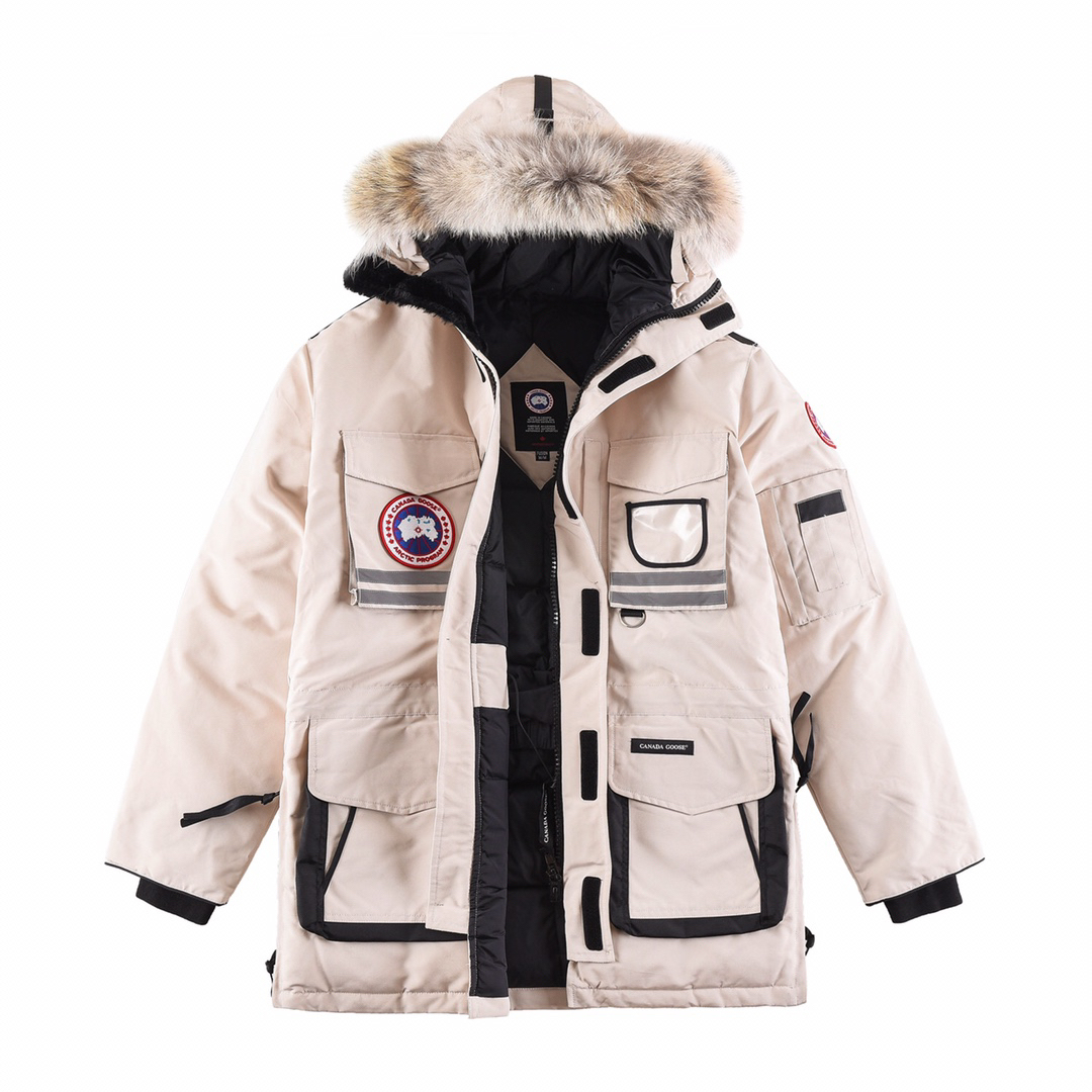 カナダグース「Canada Goose」秋冬フード付きダウンジャケット