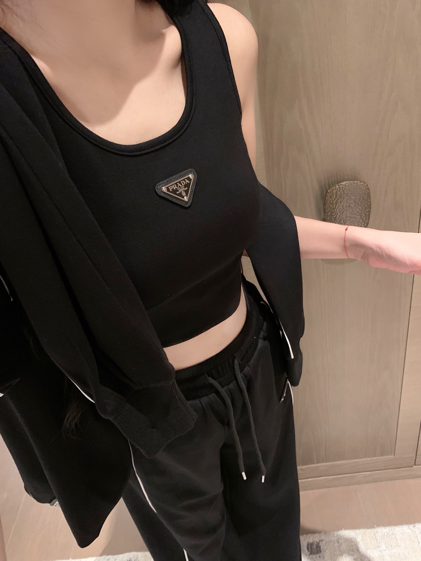 プラダ「Prada」レディース カジュアルスポーツセット【3点セット】