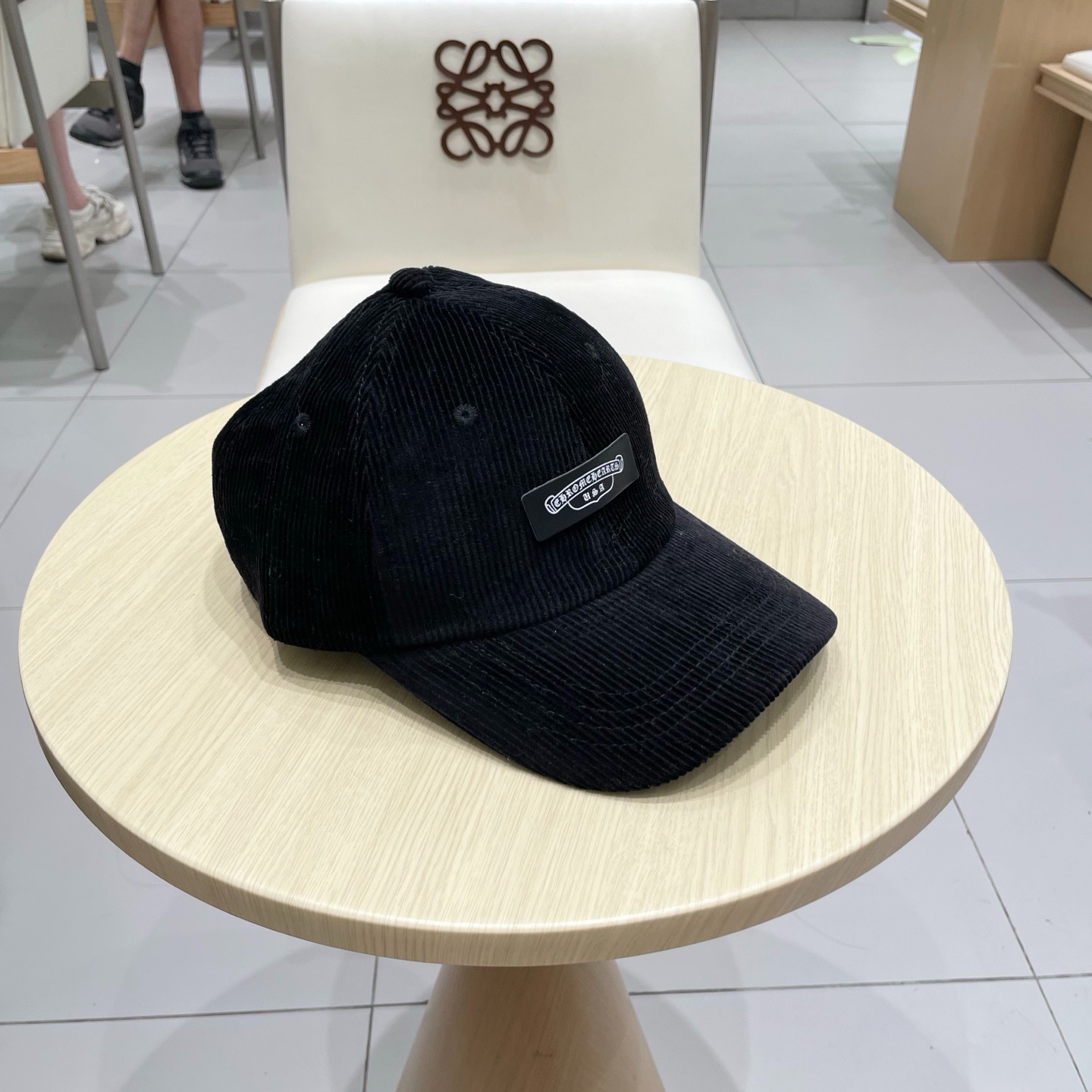 クロムハーツ「Chrome Hearts」コーデュロイ スナップバック キャップ