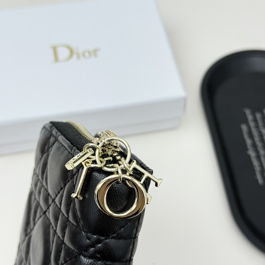 ディオール「Dior」ディオール カンナージュ ラムスキン カードケース 795 / カードホルダー