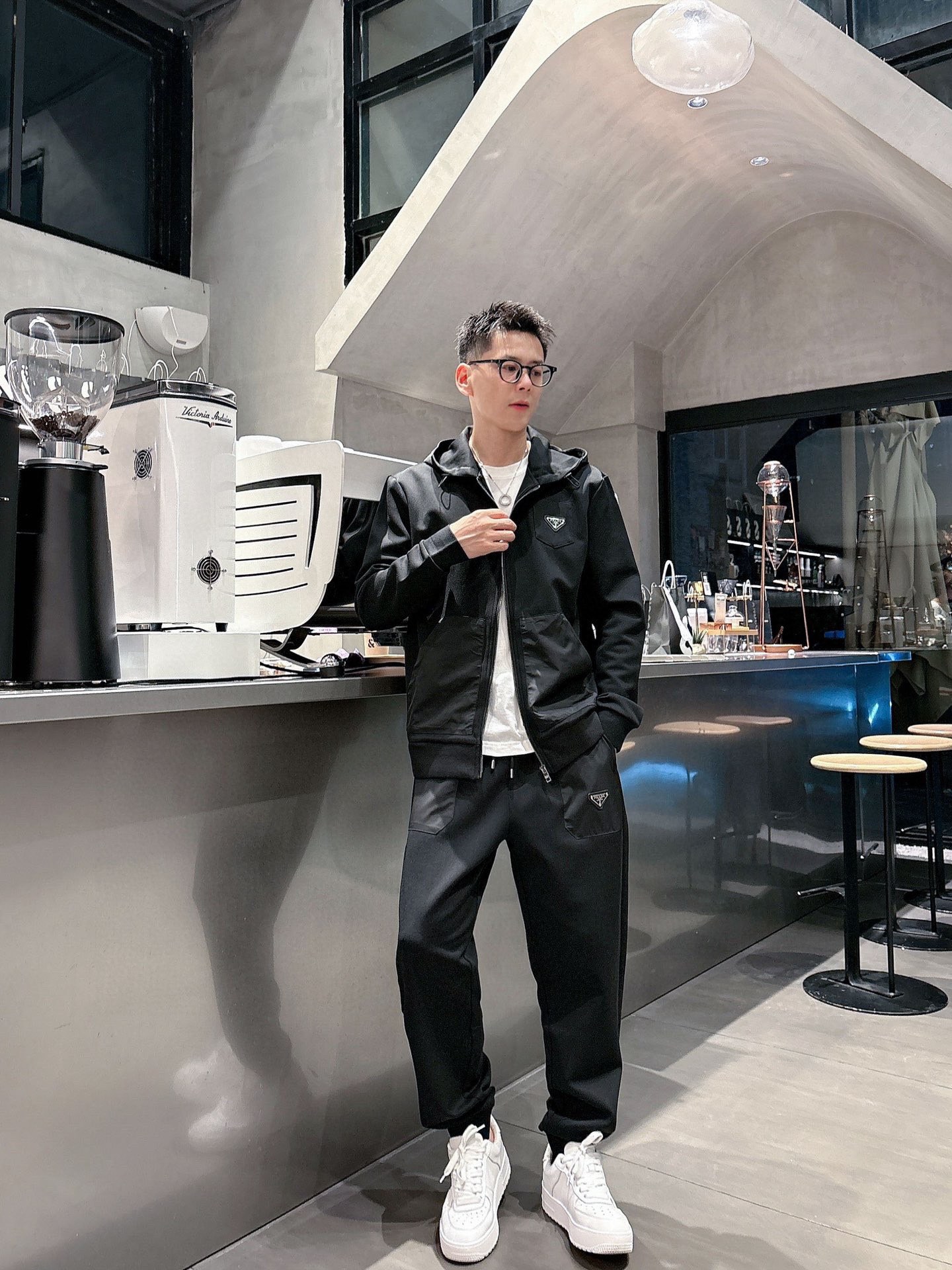 プラダ「Prada」秋冬 メンズ  カジュアルスポーツセット