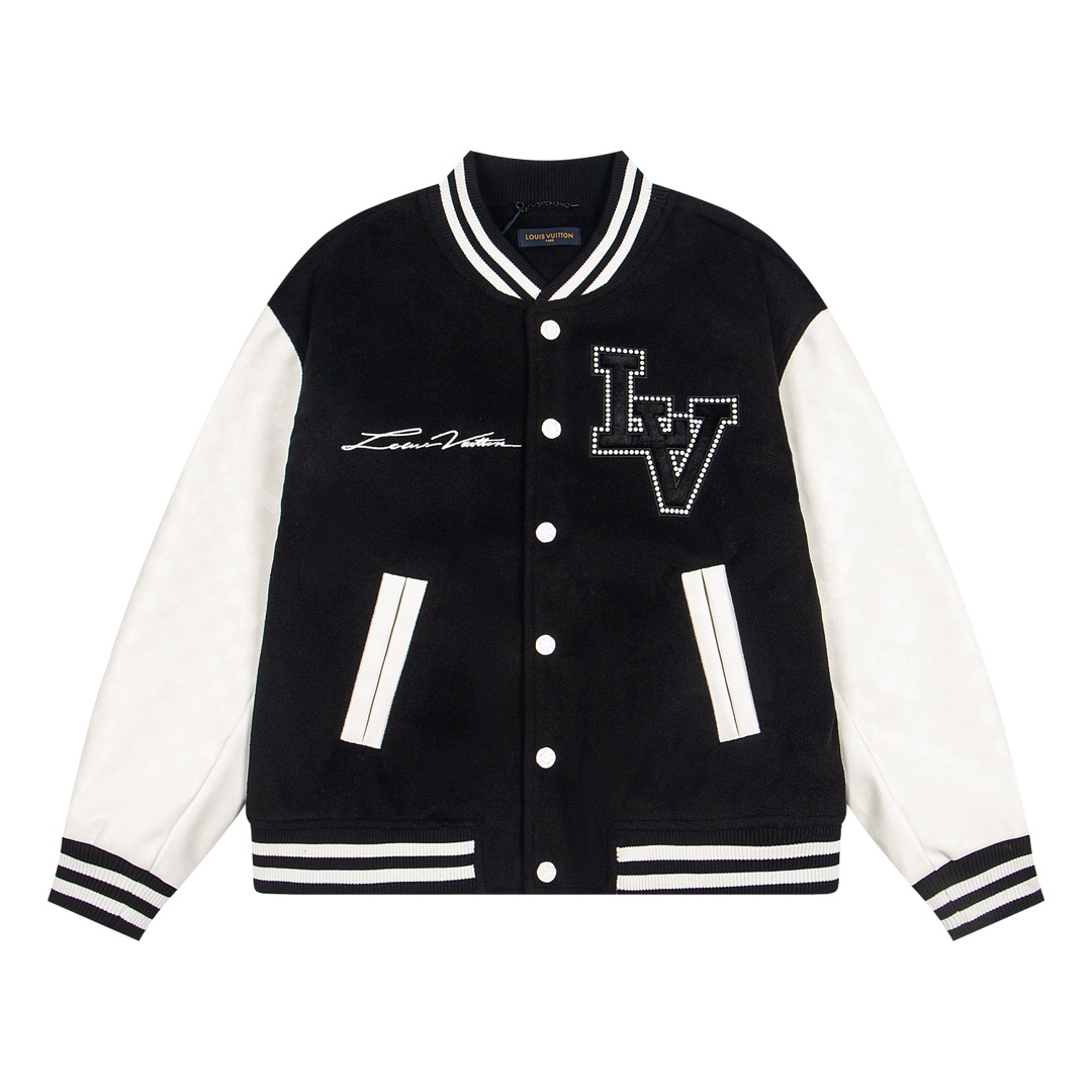 ルイ・ヴィトン「Louis Vuitton」モダンベースボールジャケット