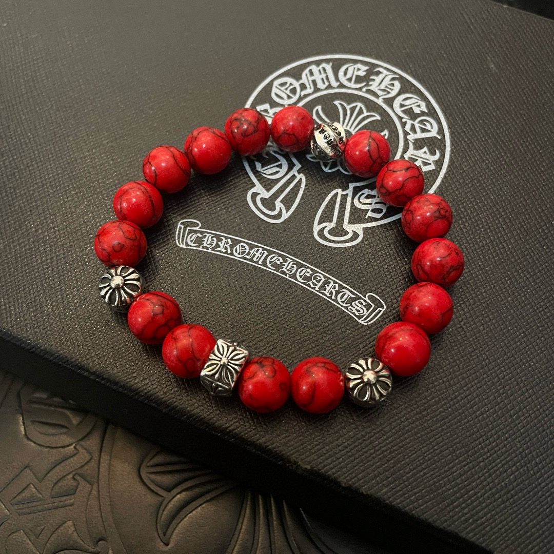 クロムハーツ「Chrome Hearts」ブレスレット - ヴィンテージ＆ロックテイスト ペア用