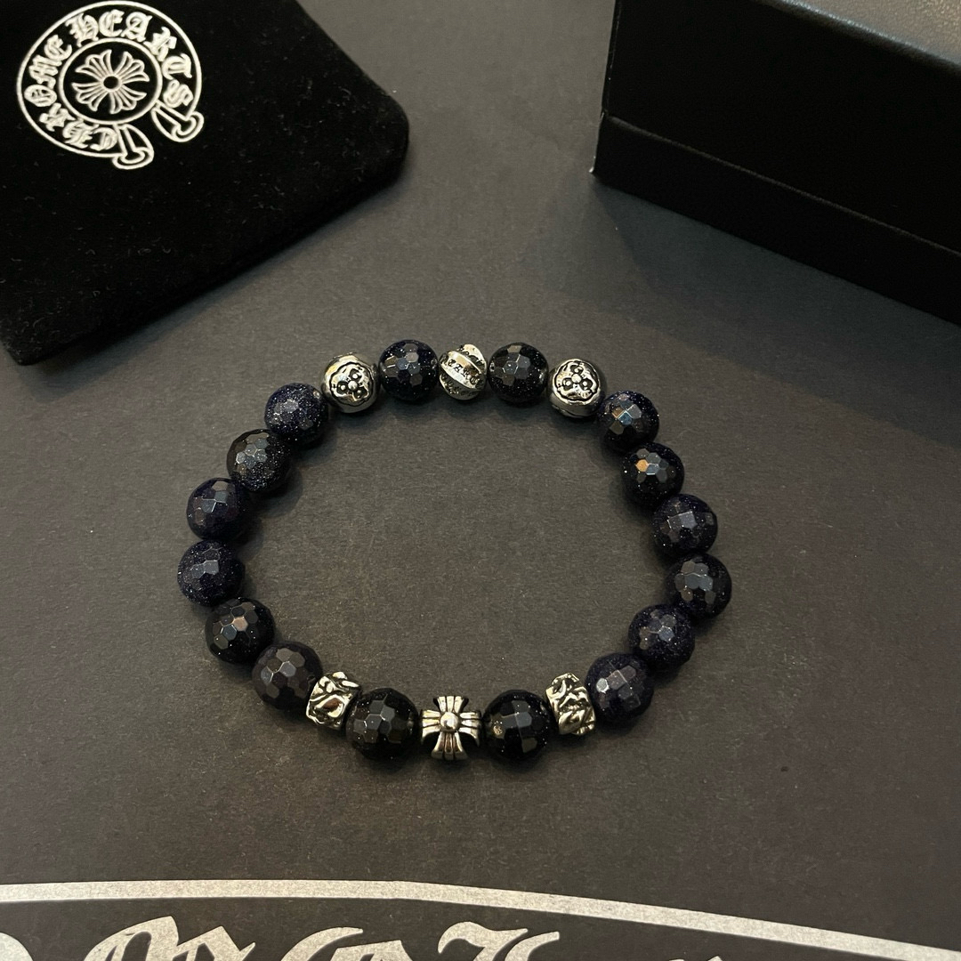 クロムハーツ「Chrome Hearts」ブレスレット - ヴィンテージ＆ロックテイスト ペア用