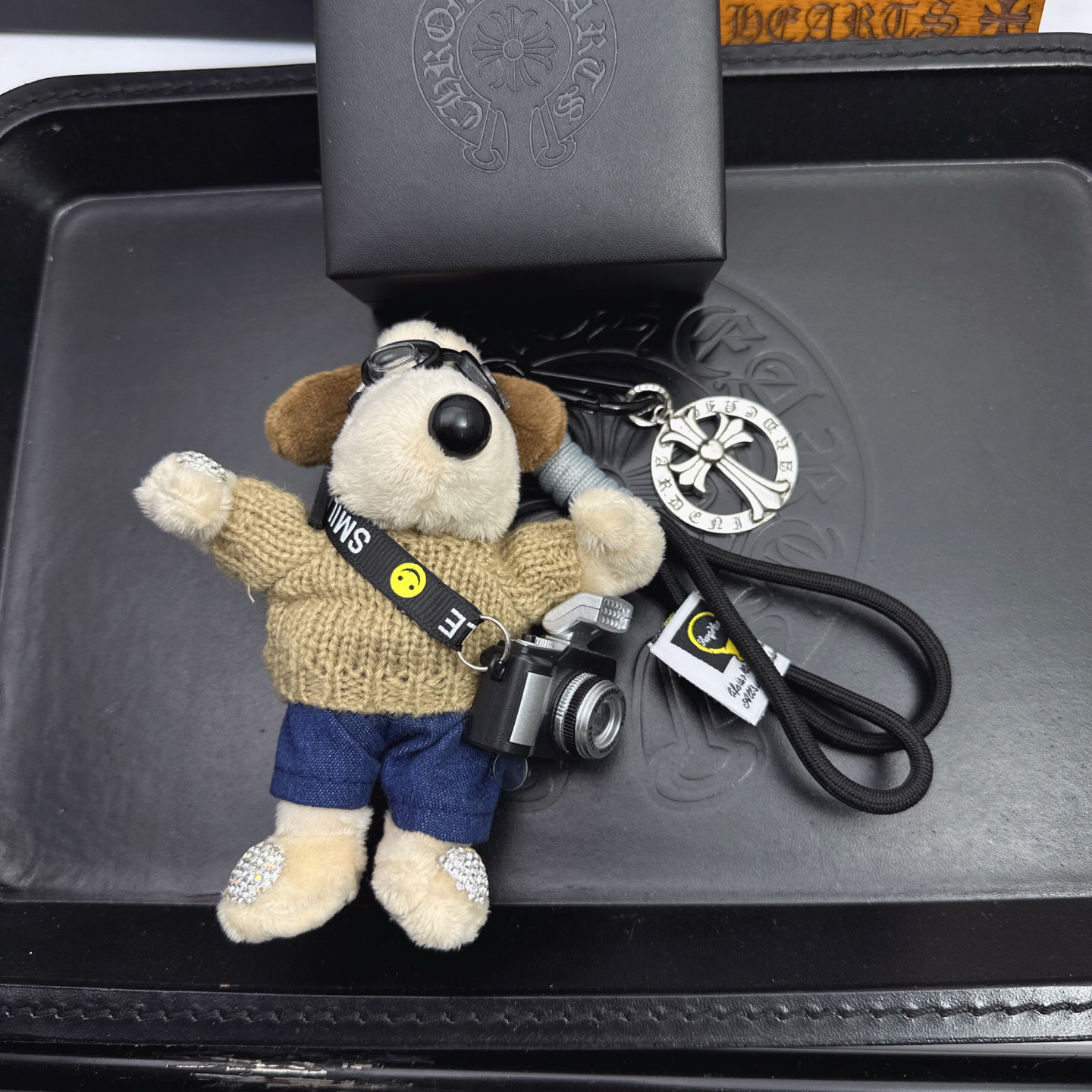 クロムハーツ「Chrome Hearts」バッグチャーム - すべてのトレンドバッグに合わせて、クールでキュートなスタイルを