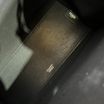 フェンディ「Fendi」Sunshine FF ファブリック ミディアムトートバッグ