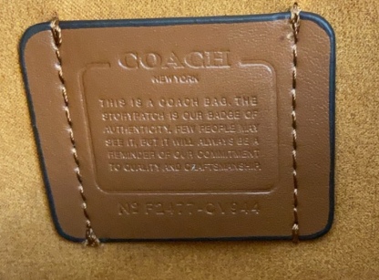 コーチ「Coach」 レオパードプリント フラップ オルガン バッグ