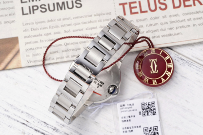 カルティエ［Cartier］バロン ブルー ドゥ 自動巻き腕時計 33mm