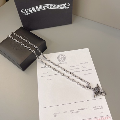 クロムハーツ「Chrome Hearts」シンプルペンダントネックレス - ユニセックス