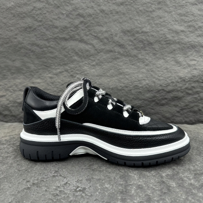 シャネル［Chanel］24C スエード×ラムレザー×カーフレザー プレミアムスニーカー