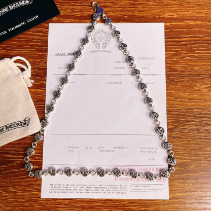 クロムハーツ「Chrome Hearts」シンプルペンダントネックレス - ユニセックス