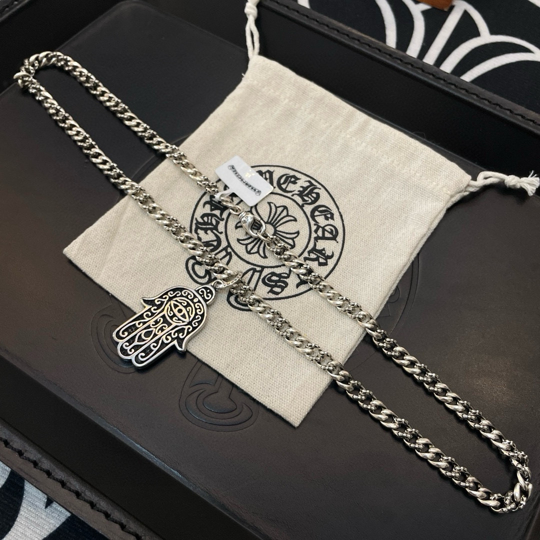クロムハーツ「Chrome Hearts」シンプルペンダントネックレス - ユニセックス