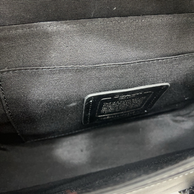 コーチ「Coach」 Racer Tra カラーブロック フラップ メッセンジャーバッグ