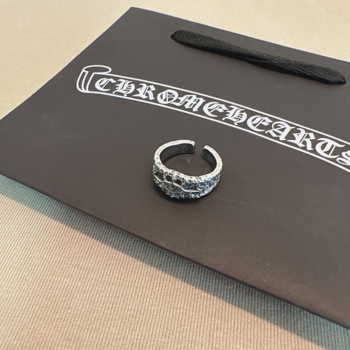 クロムハーツ「Chrome Hearts」クラシックヴィンテージ＆モダンリング - サイズ調整可能