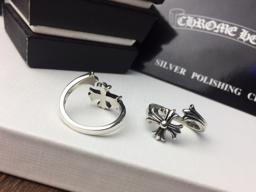 クロムハーツ「Chrome Hearts」クラシックヴィンテージ＆モダンリング - フリーサイズ