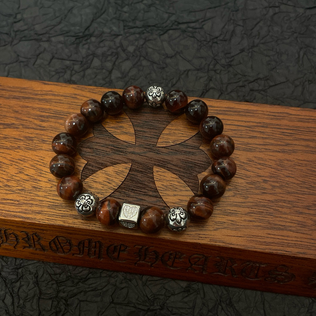 クロムハーツ「Chrome Hearts」ブレスレット - ヴィンテージ＆ロックテイスト ペア用