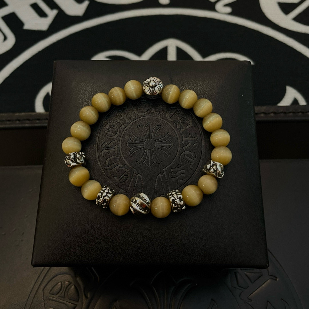 クロムハーツ「Chrome Hearts」ブレスレット - ヴィンテージ＆ロックテイスト ペア用