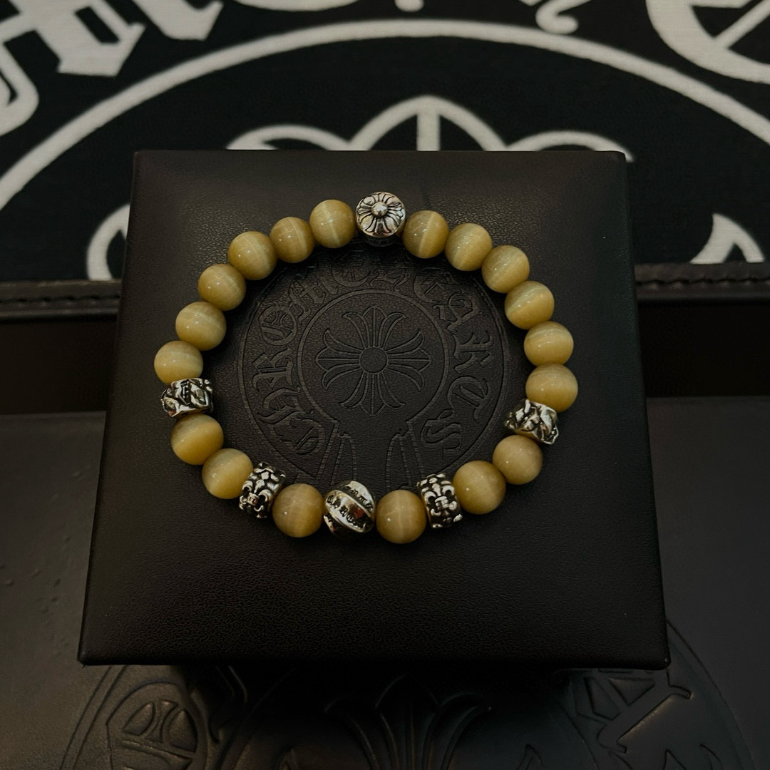 クロムハーツ「Chrome Hearts」ブレスレット - ヴィンテージ＆ロックテイスト ペア用