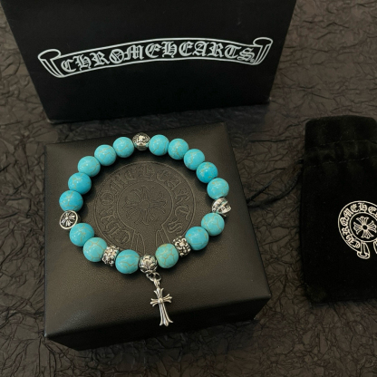 クロムハーツ「Chrome Hearts」ブレスレット - ヴィンテージ＆ロックテイスト ペア用