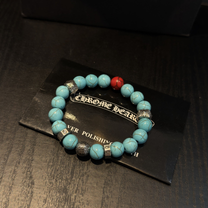 クロムハーツ「Chrome Hearts」ブレスレット - ヴィンテージ＆ロックテイスト ペア用