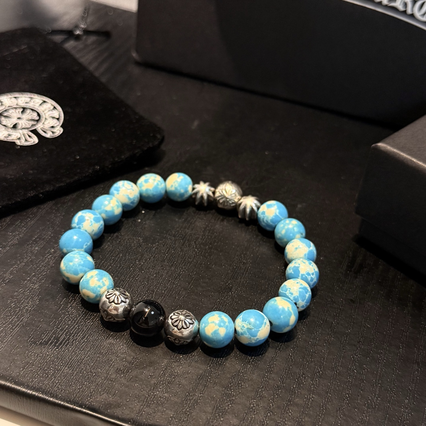 クロムハーツ「Chrome Hearts」ブレスレット - ヴィンテージ＆ロックテイスト ペア用