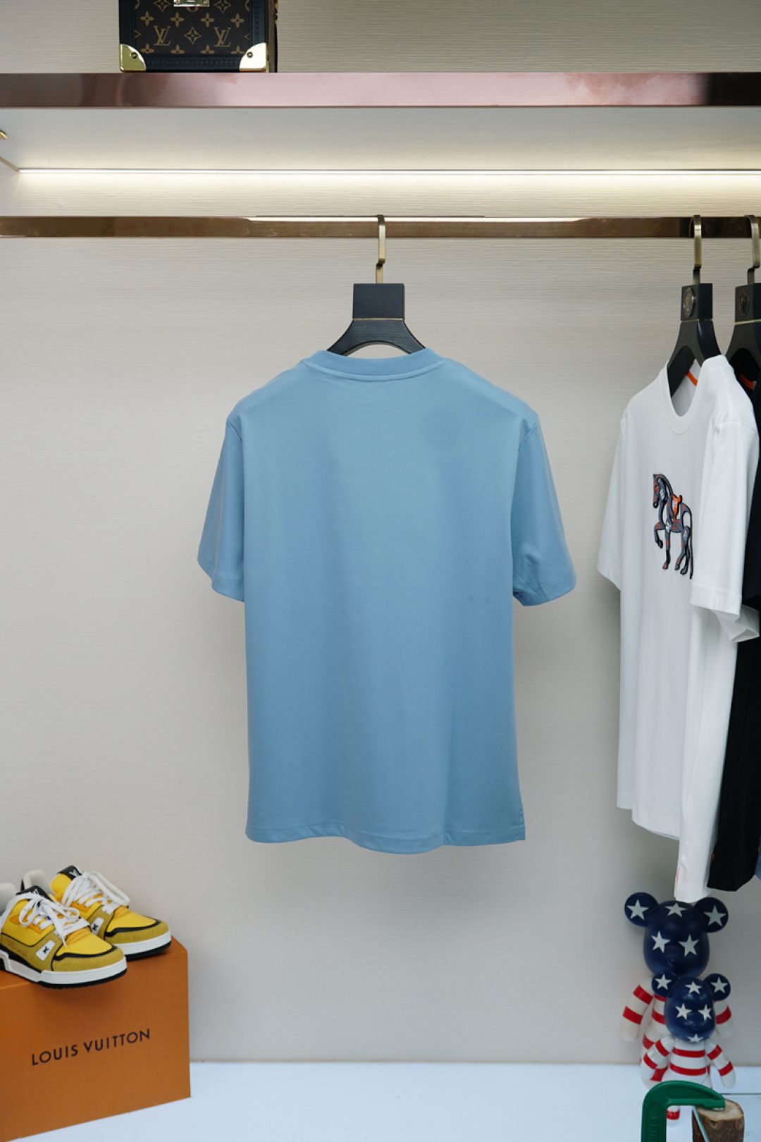 エルメス「Hermès」2025 サマーコレクション メンズ クルーネックTシャツ