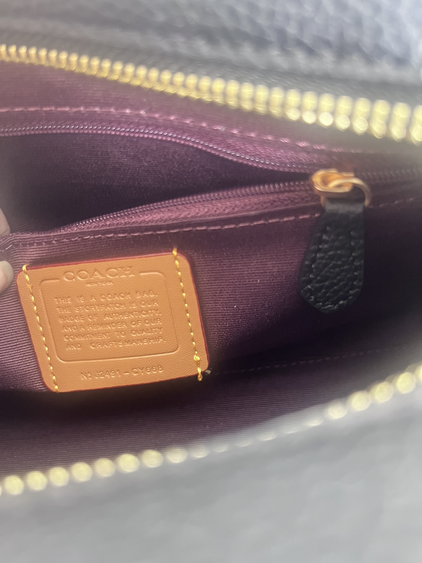 コーチ「Coach」 奥莱 MAIE シリーズ レディース スモールトートバッグ