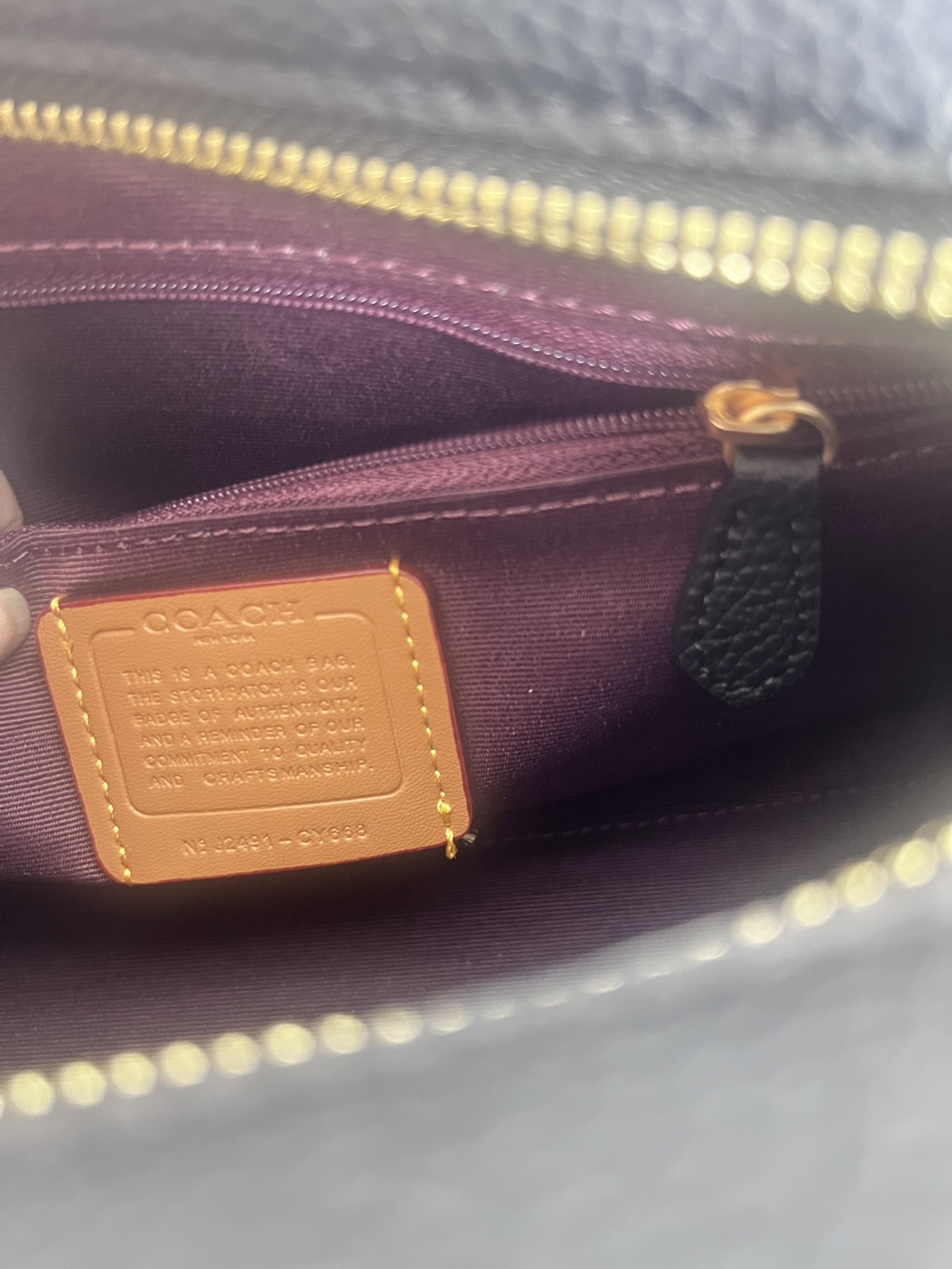 コーチ「Coach」 奥莱 MAIE シリーズ レディース スモールトートバッグ