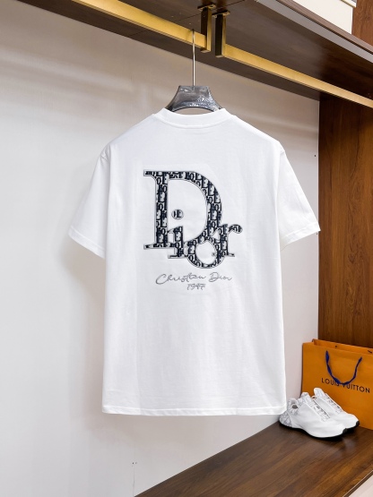 ディオール「Dior」25SS プレミアム エンブロイダリー ロゴTシャツ