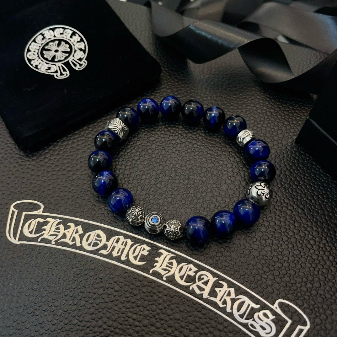 クロムハーツ「Chrome Hearts」ブレスレット - ヴィンテージ＆ロックテイスト ペア用