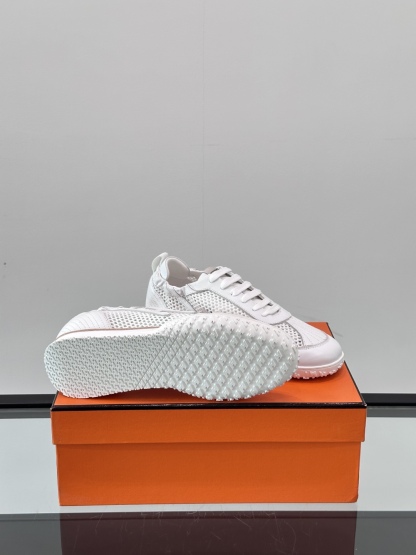 エルメス［Hermès］ ペアルック モダンランナー ホワイトベース
