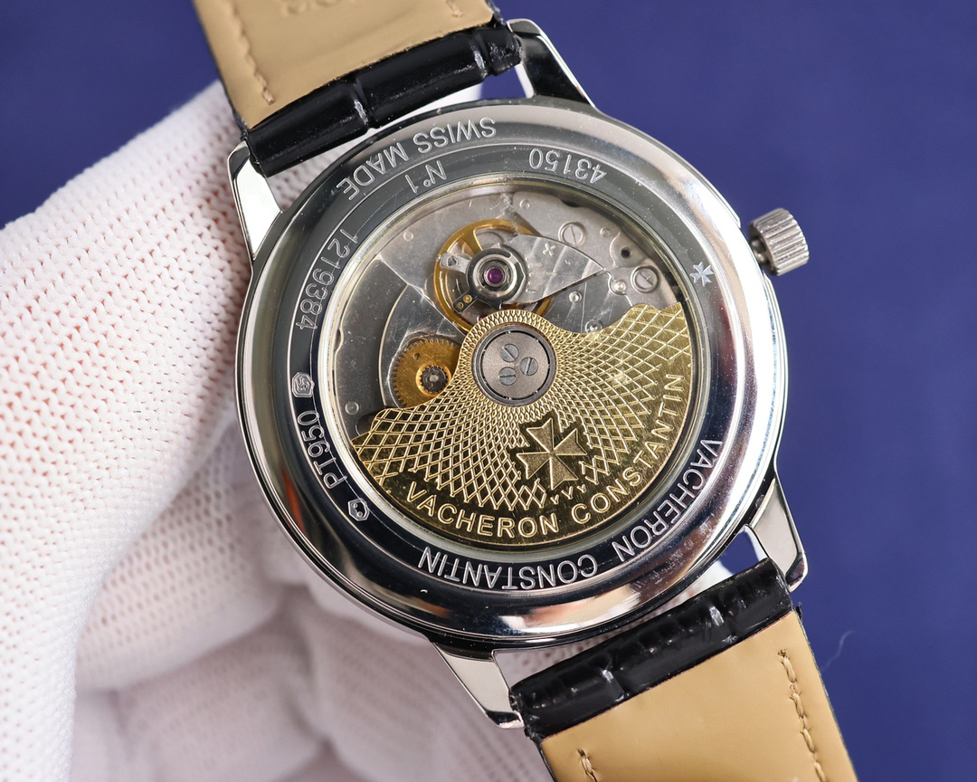 ヴァシュロン・コンスタンタン［Vacheron Constantin］オーヴァーシーズ シリーズ メンズ メカニカル ウォッチ40MM