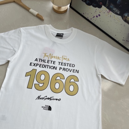 ザ・ノースフェイス「The North Face」  1966プリント カップルTシャツ