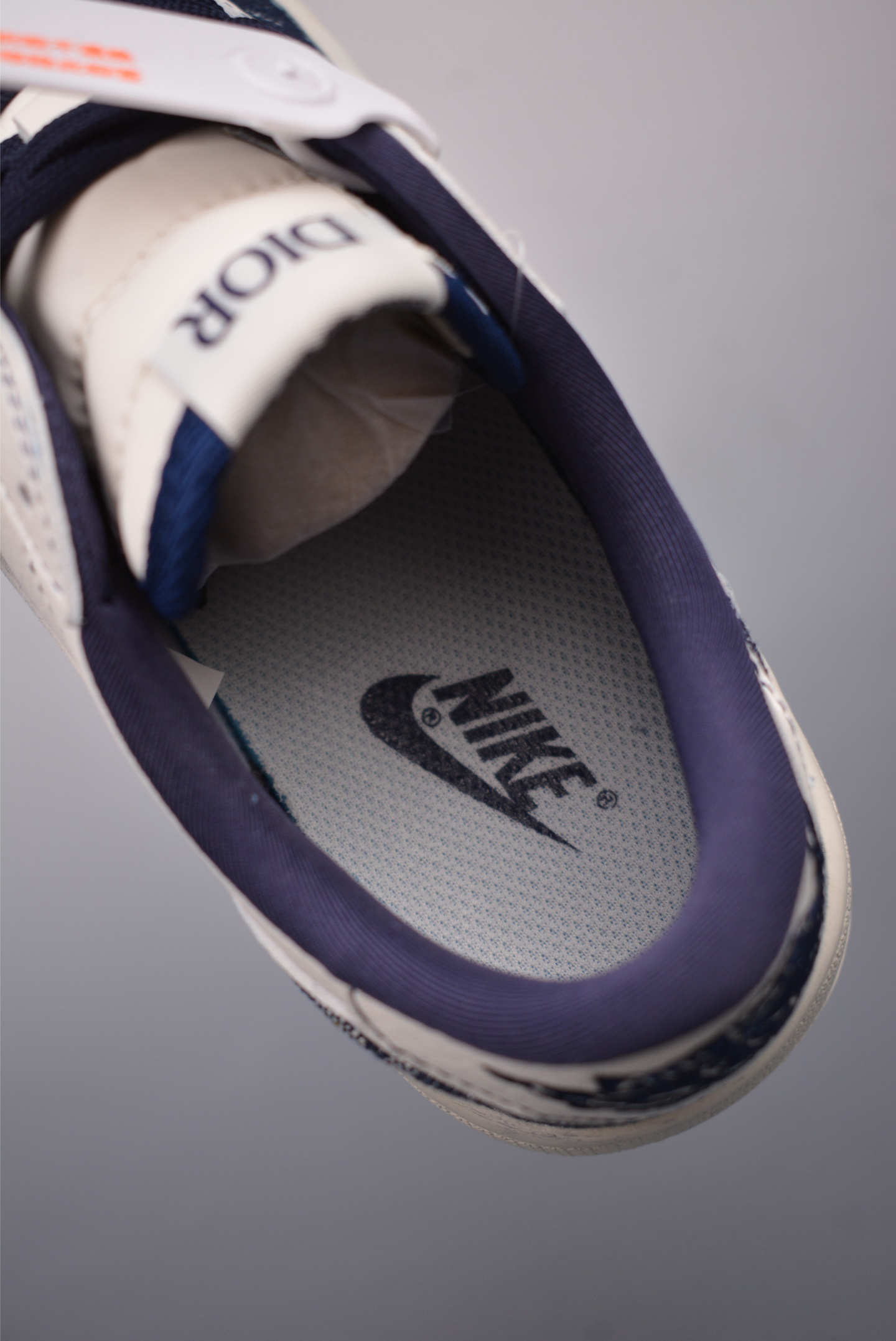 「コラボモデル」Dior x Nikeダンク ロー ディオール コラボレーション アニバーサリー カスタム ローカット スケートボードシューズ