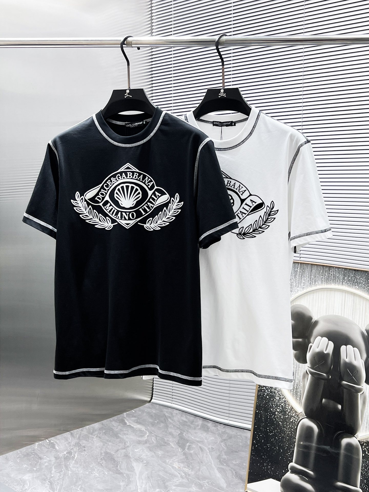 ヴェルサーチ「Versace」2025SS プレミアム クルーネックTシャツ